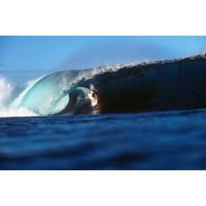  Getting Tubed, Pipeline Oahu Vinyl Wall Mural