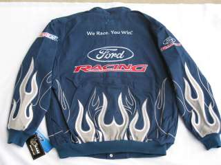 Ford Racing Cotton Twill MEDIUM Jacket By Chase!  