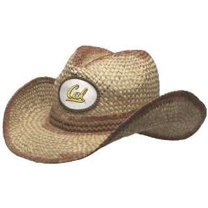  Nike Cal Golden Bears Ladies Straw Cow Girl Hat: Sports 