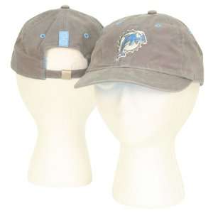  Miami Dolphins Womens Slouch Style Adjustable Hat  Gray 