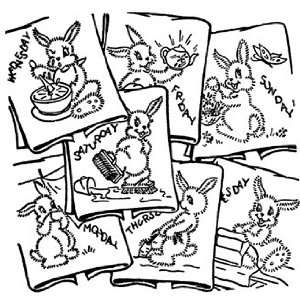  Bunny Rabbit   Iron On Transfers Arts, Crafts & Sewing