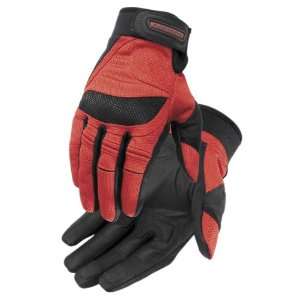  Firstgear Baja Sport Gloves   Medium/Red/Black Automotive