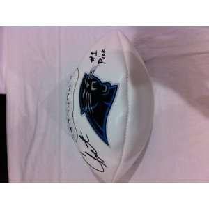   Newton Autographed Hand Signed Full Size Carolina Panthers Football