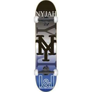   Complete Skateboard   7.75 Blue w/Mini Logo Wheels: Sports & Outdoors