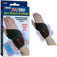Hot/Cold Gel Wrist Support Brace Carpal Tunnel Relief 017874003754 