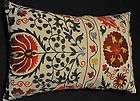 NEW UZBEK SUZANI EMBROIDERED PILLOW CASE   Queen size   28x18