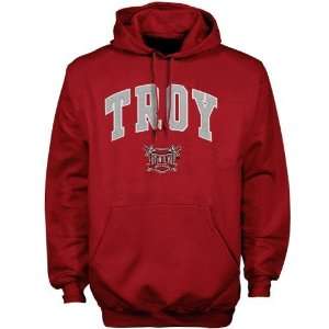 Troy University Trojans Cardinal Team Color Hoody 