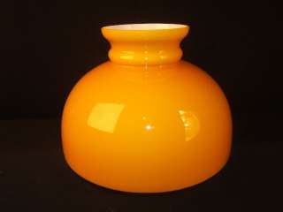 1880S BUTTERSCOTCH CASED 10 KEROSENE OIL DOME STUDENT SHADE  