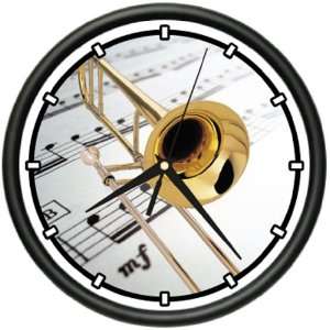  TROMBONE Wall Clock brass musical orchestra new gift