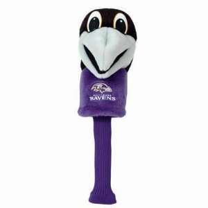  NFL Baltimore Ravens Poe Mascot Headcover: Sports 
