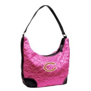  NFL Chicago Bears Pink Quilted Hobo: Sports & Outdoors