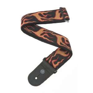    Planet Waves Woven Guitar Strap, Fluid Flames Musical Instruments