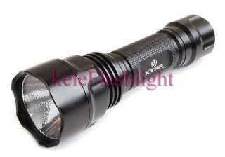 XTAR 900Lumen SSC P7 LED Flashlight + UltraFire Holster  