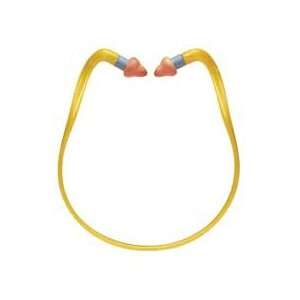 R3 Safety Products   Ear Band Plugs, Reusable, Pink/Yellow   Sold as 1 