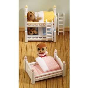  Sylvanian Triple Bunk Bed Set: Toys & Games