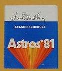 1976 Houston Astros Schedule Houston Chronicle  
