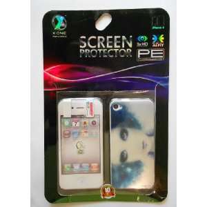  X One Full Body Iphone 4/4s Protective Skin with Anti 