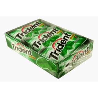 Trident 18 Packs Spearmint  Grocery & Gourmet Food