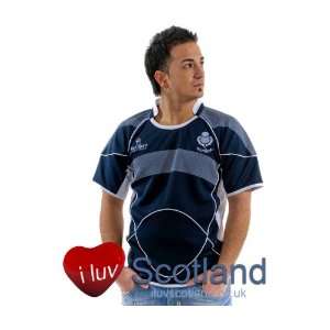  Rugby Shirt Scotland Crew Neck Half Sleeve Patio, Lawn 