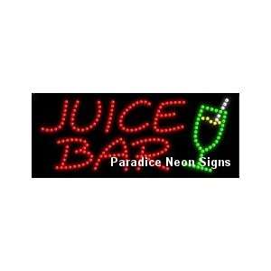  Juice Bar LED Sign 11 x 27: Sports & Outdoors