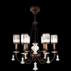   584240ST Eaton Place 6 Light Pendant in Rustic Iron
