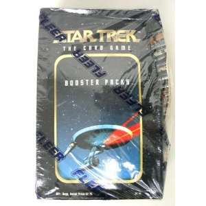  Star Trek The Card Game Booster Pack Box: Toys & Games