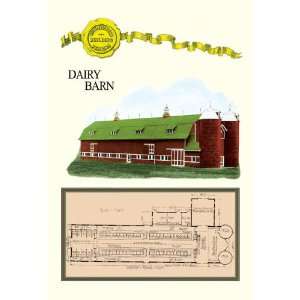  Dairy Barn 20x30 poster: Home & Kitchen