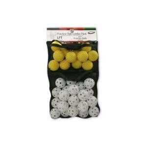  Practice Golf Ball Combo Pack in Mesh Bag: Sports 