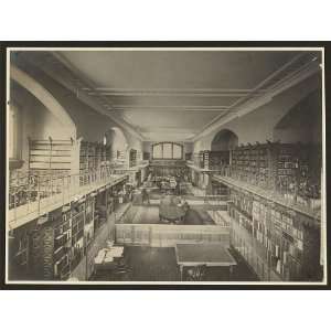  Reading room,Lenox Library,New York,c1900
