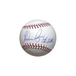   Official Baseball with 7 No Hitters Inscription