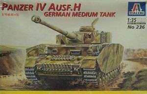Italeri 1/35 Panzer IV AUSF H German Medium Tank New  