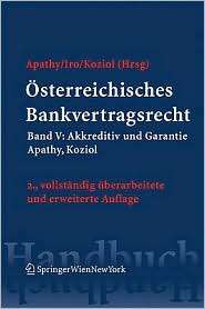   und Garantie, (3211894527), Peter Apathy, Textbooks   