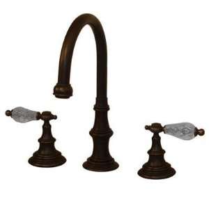   OC F9 3300 KL OC F2 3410 Goose Neck Faucet, Krystal Lever II Handle, O