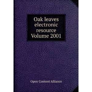   leaves electronic resource Volume 2001: Open Content Alliance: Books