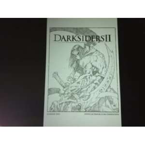  Darksiders II Promo Sketch Print Art Work by Joe Mad 17 