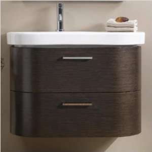  Rondo Bathroom Vanity with Sink Finish Gray Oak