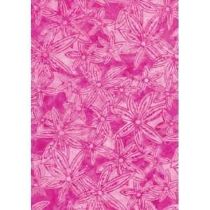  Timeless Tonga Bali Batiks Star Flower Peony by the Half 