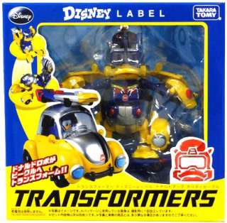 Disney Label Donald Duck Transformers Bumblebee *New*  