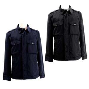Hugo Boss Black Men’s Lightweight Jacket Chelestel Coat Black & Navy 