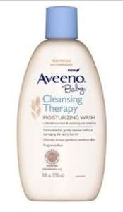 Aveeno Baby Cleansing Therapy Moisturizing Wash,8 oz  