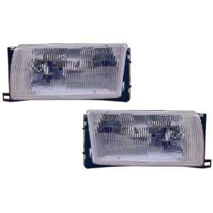 Mercury Villager/Nissan Quest Replacement Headlight Assembly   1 Pair