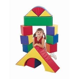  12 Piece Block Set by Childrens Factory Toys & Games