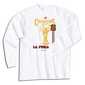  adidas Spain World Cup Champs 2010 Long Sleeve T Sports 