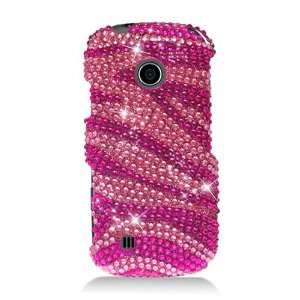  MN270 Full Diamond Bling Diamond Case Cover Phone Protector HOT Pink 