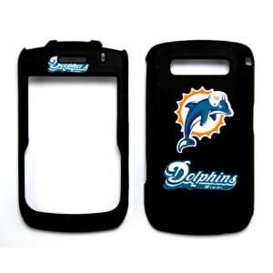  BLACKBERRY CURVE 8900 Dolphins BLACK FULL CASE: Everything 