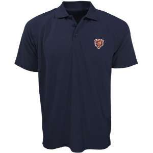  Chicago Bears Navy Blue Performance Polo Sports 