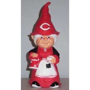  Cincinnati Reds MLB Female Garden Gnome: Sports & Outdoors