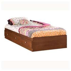 SouthShore Jumper Collection Twin Mates Bed (Chocolate 