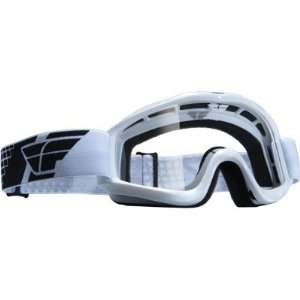   Off Road/Dirt Bike Motorcycle Goggles Eyewear   White/Clear / One Size