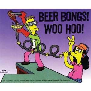  The Simpsons   Beer Bongs   Decal Automotive